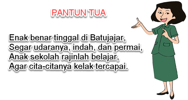 Contoh pantun tua 4 baris