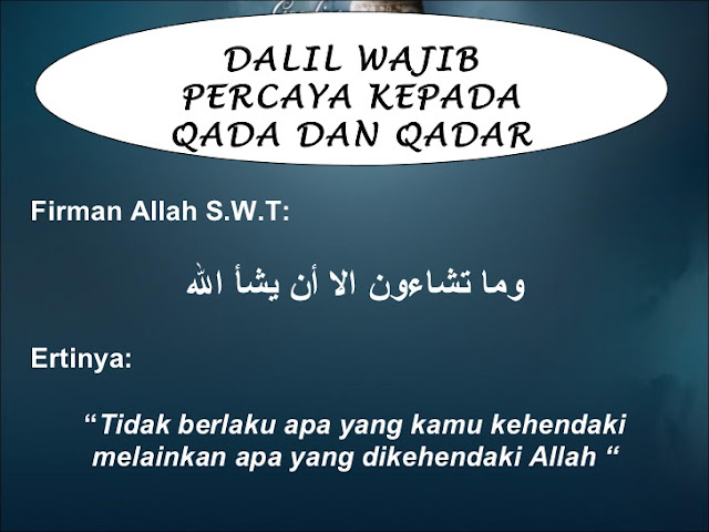 QADA DAN QADAR - Rawatan Alternatif AkuBukanDukun