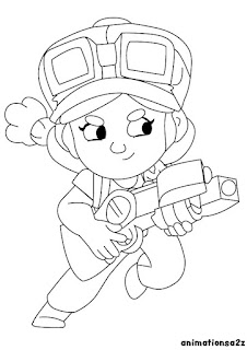 Brawl stars coloring pages to edit for free