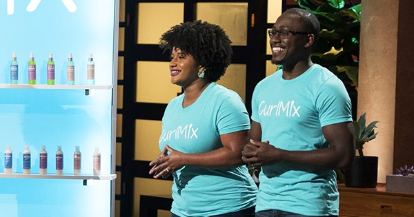 Tim and Kim Lewis, founders of CurlMix