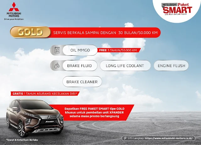 Paket Smart Gold Mitsubishi