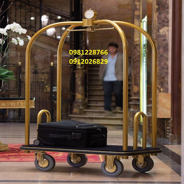 Xe đẩy hành lý xếp gọn   Bí quyết giúp giải quyết các vấn đề vận chuyển đồ đạc khách sạn