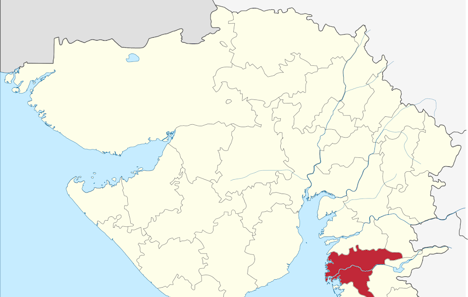 Surat District Map