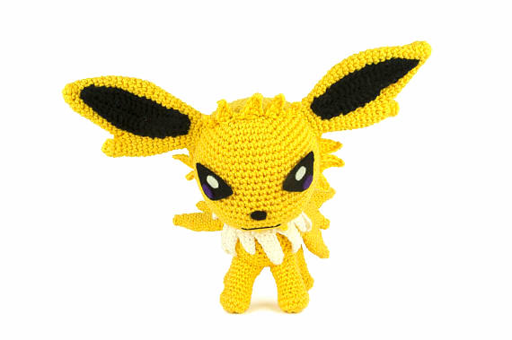 Jolteon pokemon Crochet pattern