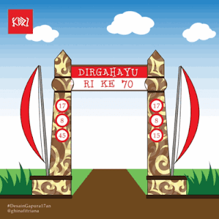 2. Contoh Desain Gapura HUT Kemerdekaan RI ke 74 #2 2. Contoh Desain Gapura HUT Kemerdekaan RI ke 74 #2