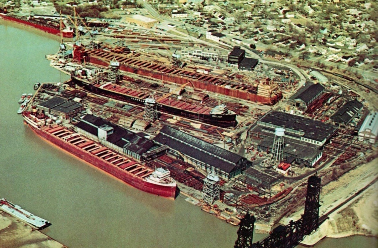 Towns and Nature Lorain, OH American/Cleveland Shipyard and Paul R