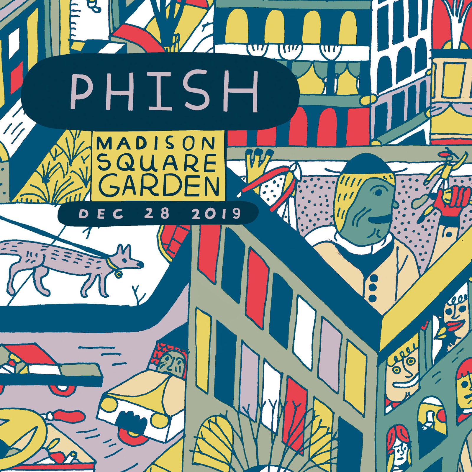 The Curtain With Phish 20191228 Madison Square Garden, New York, NY