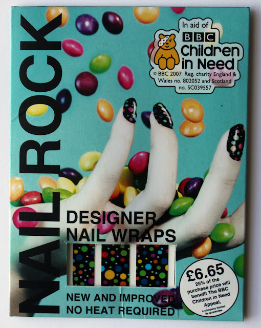 Children in Need Nail Wraps