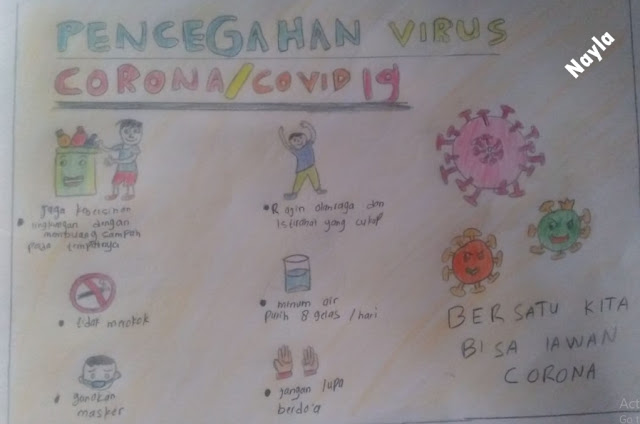 Hanya dengan Bersatu Kita Bisa Lawan Corona ! _Poster ...