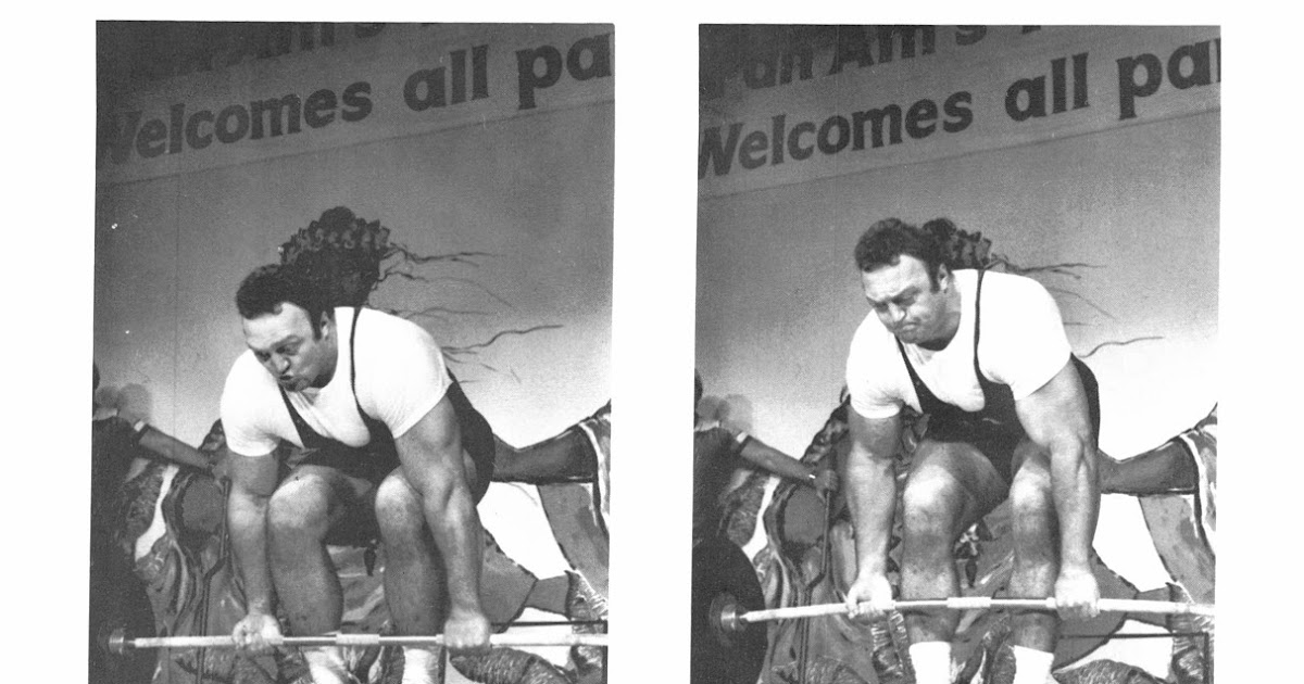 Power Technique Bill Kazmaier deadlift sequence
