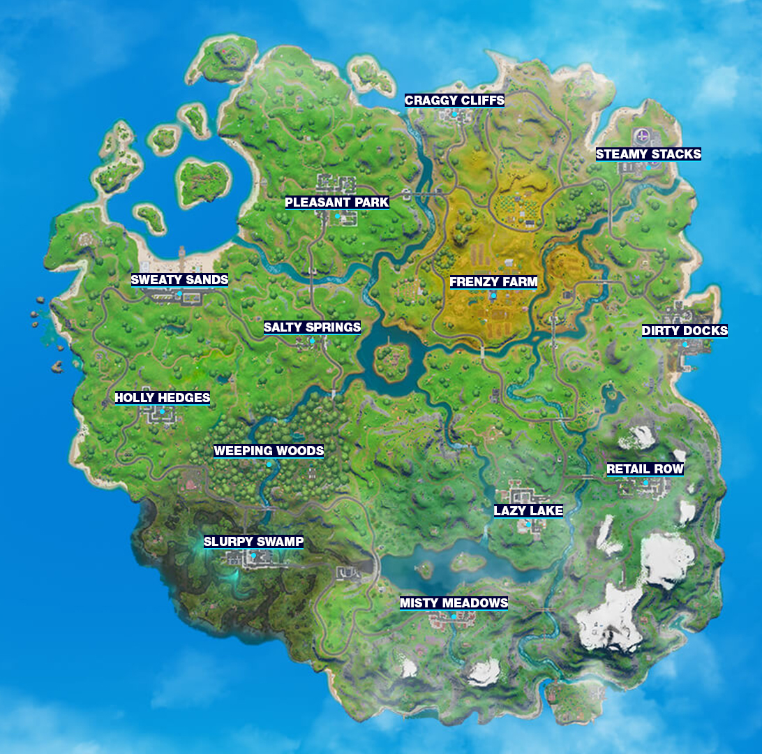 Fortnite Map Chapter 2 Season 1 With Names Best Map Collection Fortnite Chapter 1 Season 2 Map With Names Fortnite Chapter 1 Season 2 Map With Names Fortnite Map Chapter 2 Season 1 With Names Best Map Collection
