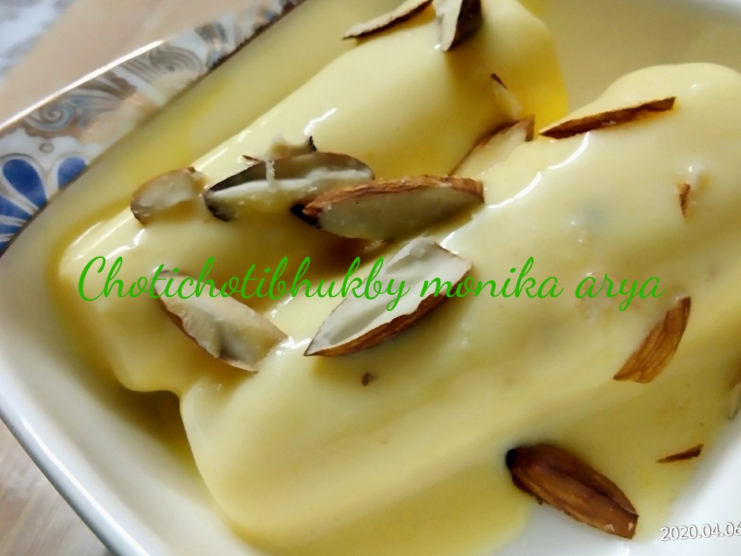 Custard Almond kulfi