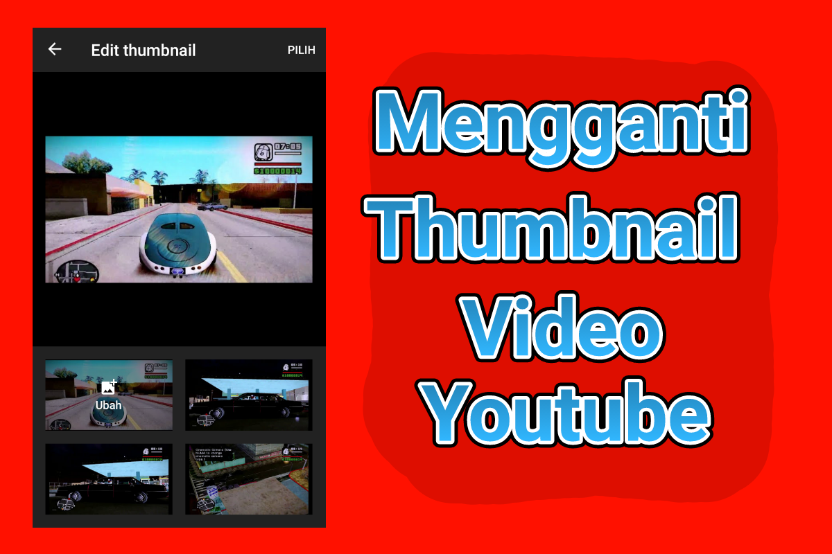 cara edit thumbnail youtube di hp