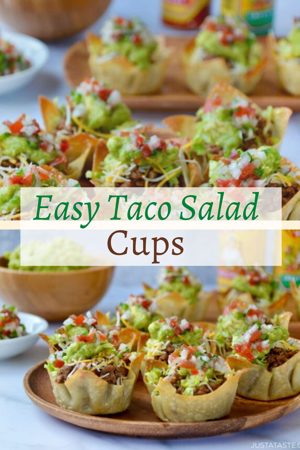 Easy Taco Salad Cups Food Recipes Smith
