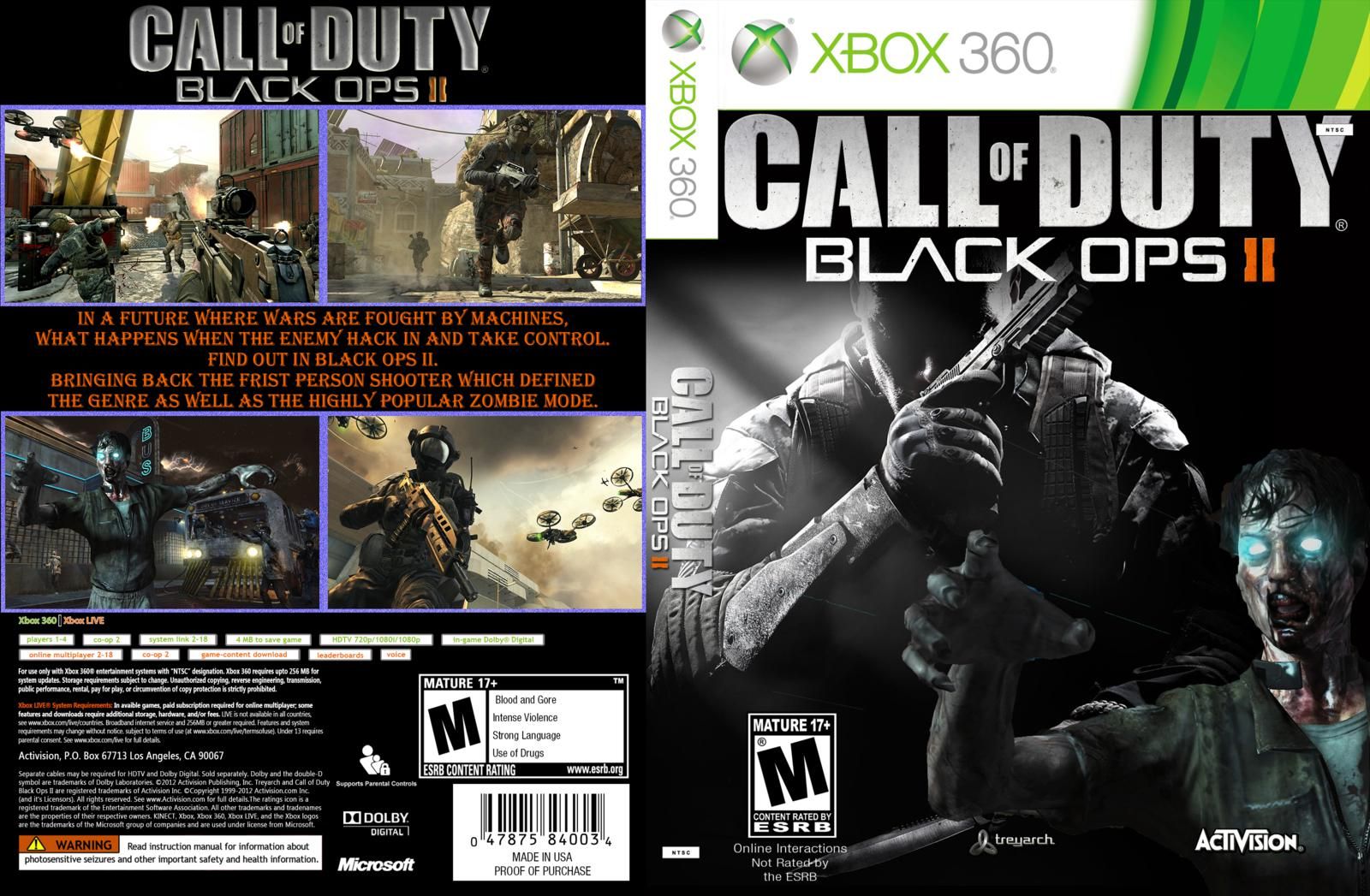 Xbox 360 rgh o 5.0 Juegos y más CALL OF DUTY BLACK OPS 2