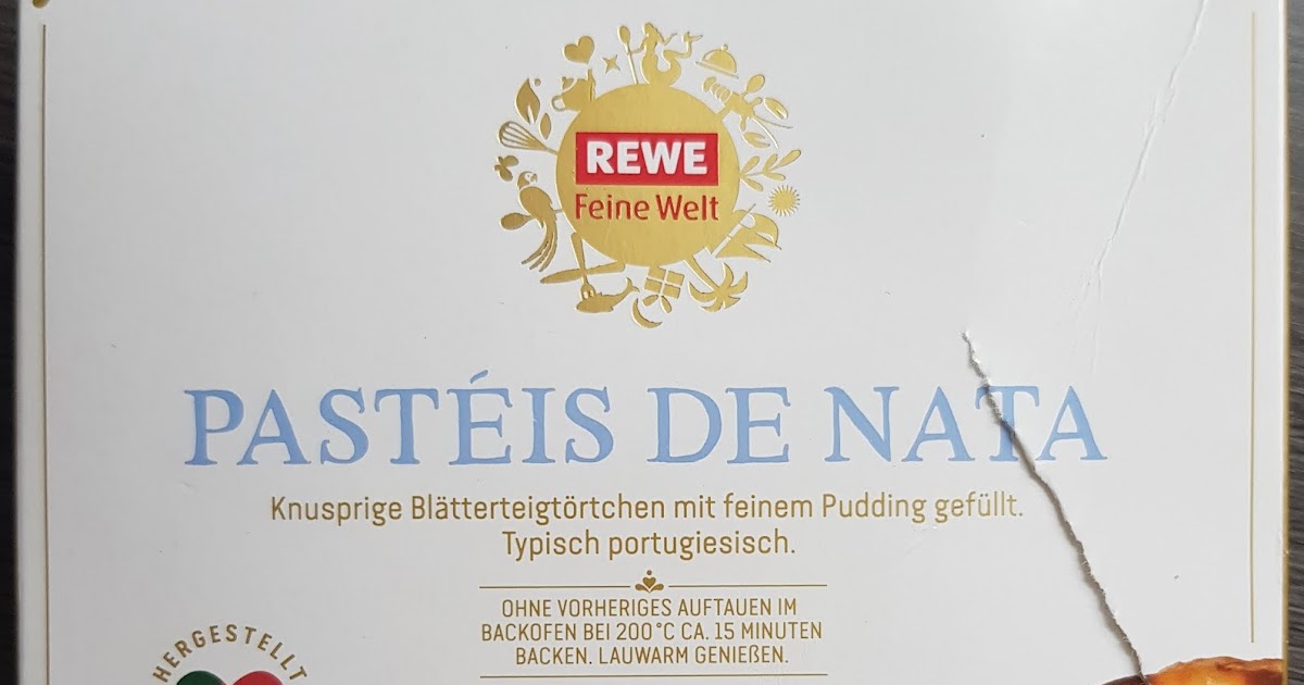 Rewe Feine Welt Pasteis De Nata Knusprige Blatterteigtaschen