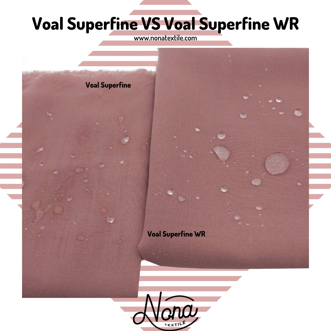 Kain Waterproof (Jilbab Anti Air) Voal Superfine Water