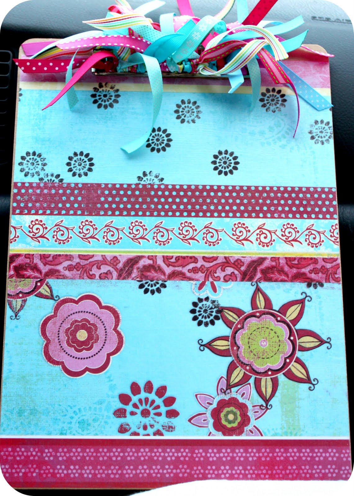 Crafter on a Budget Super Cute DIY Embellished Clipboards