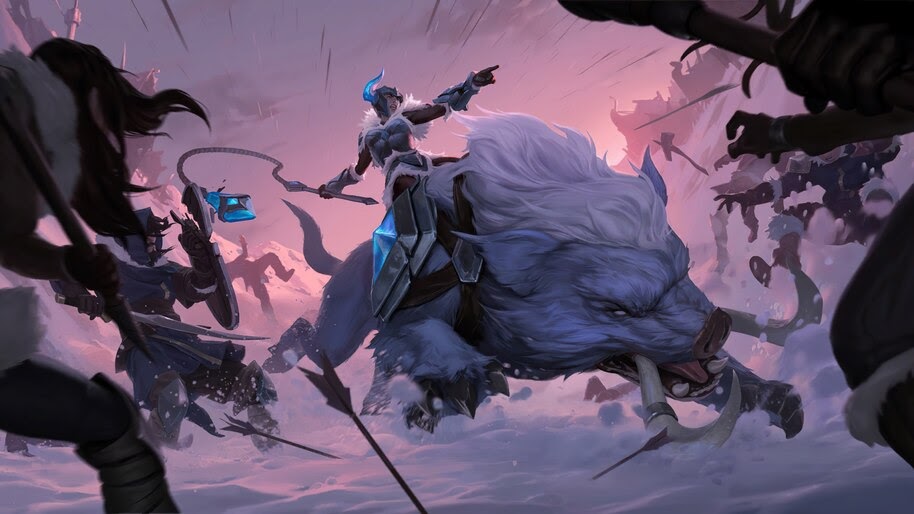 Sejuani, Legends of Runeterra, 4K, #7.1849