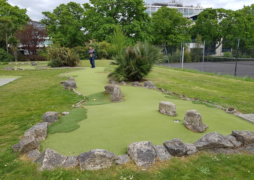The Ham and Egger Files East Park Mini Golf in Southampton