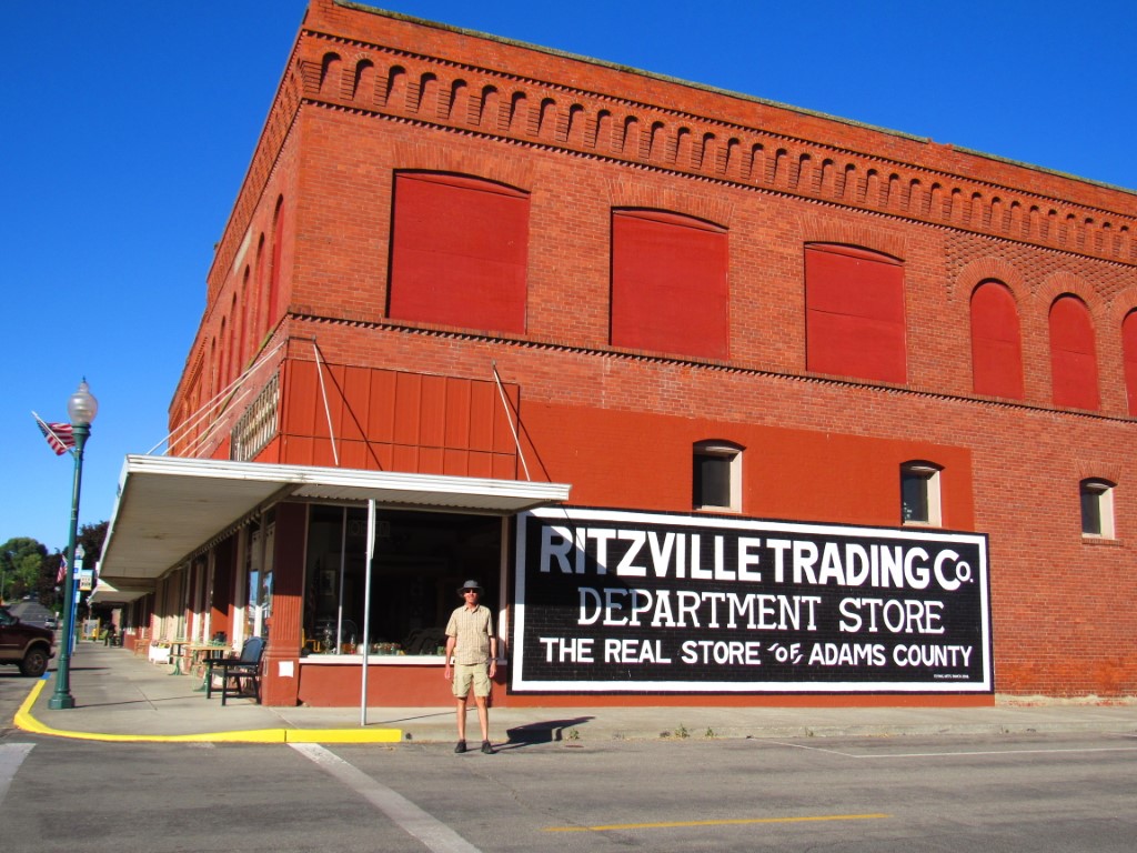 Ritzville, WA Stopped for the Name! HAERR TRIPPIN'