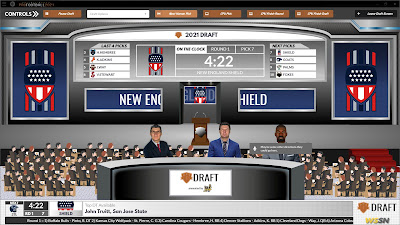 Draft Day Sports Pro Football 2021 Game Screenshot 2