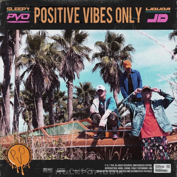 SLEEPY – P.V.O (Positive Vibes Only) (feat. Liquor, JD) – Single