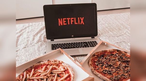 Netflix y Pizza