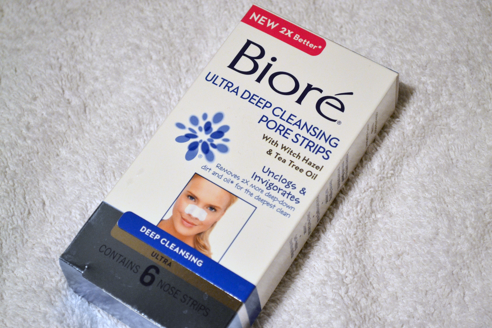 Biore Ultra Deep Cleansing Nose Pore Strips review Girl Up North