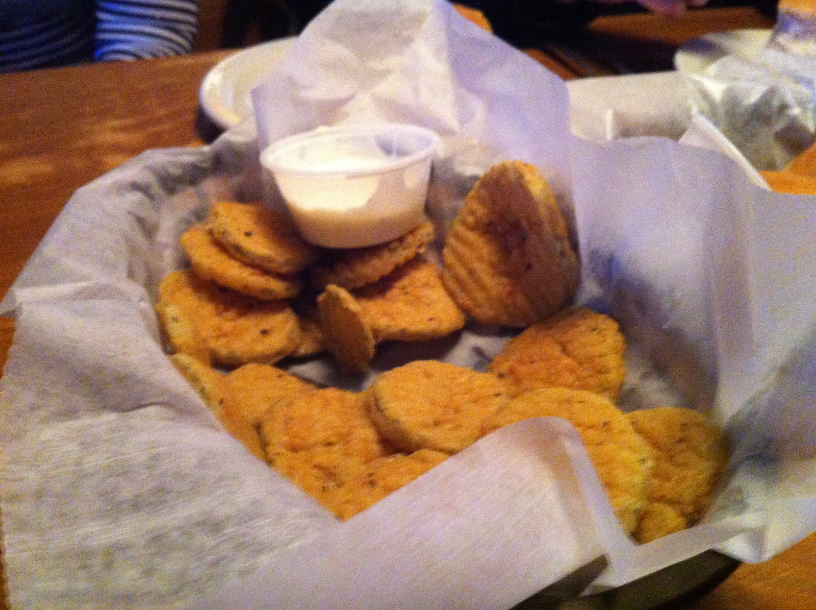 Texas Roadhouse Fried Pickles BBQ Barbecue Barbeque Bar-B-Que