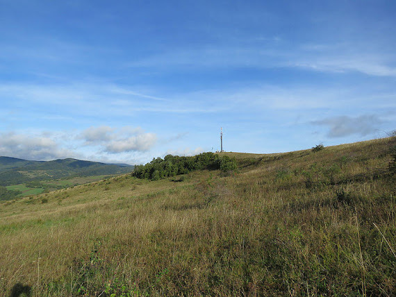 Bezimienny szczyt nad Biłasowicą.