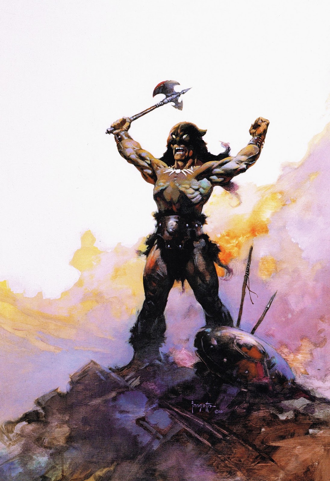 Cap'n's Comics: Rogues In The House by Frank Frazetta