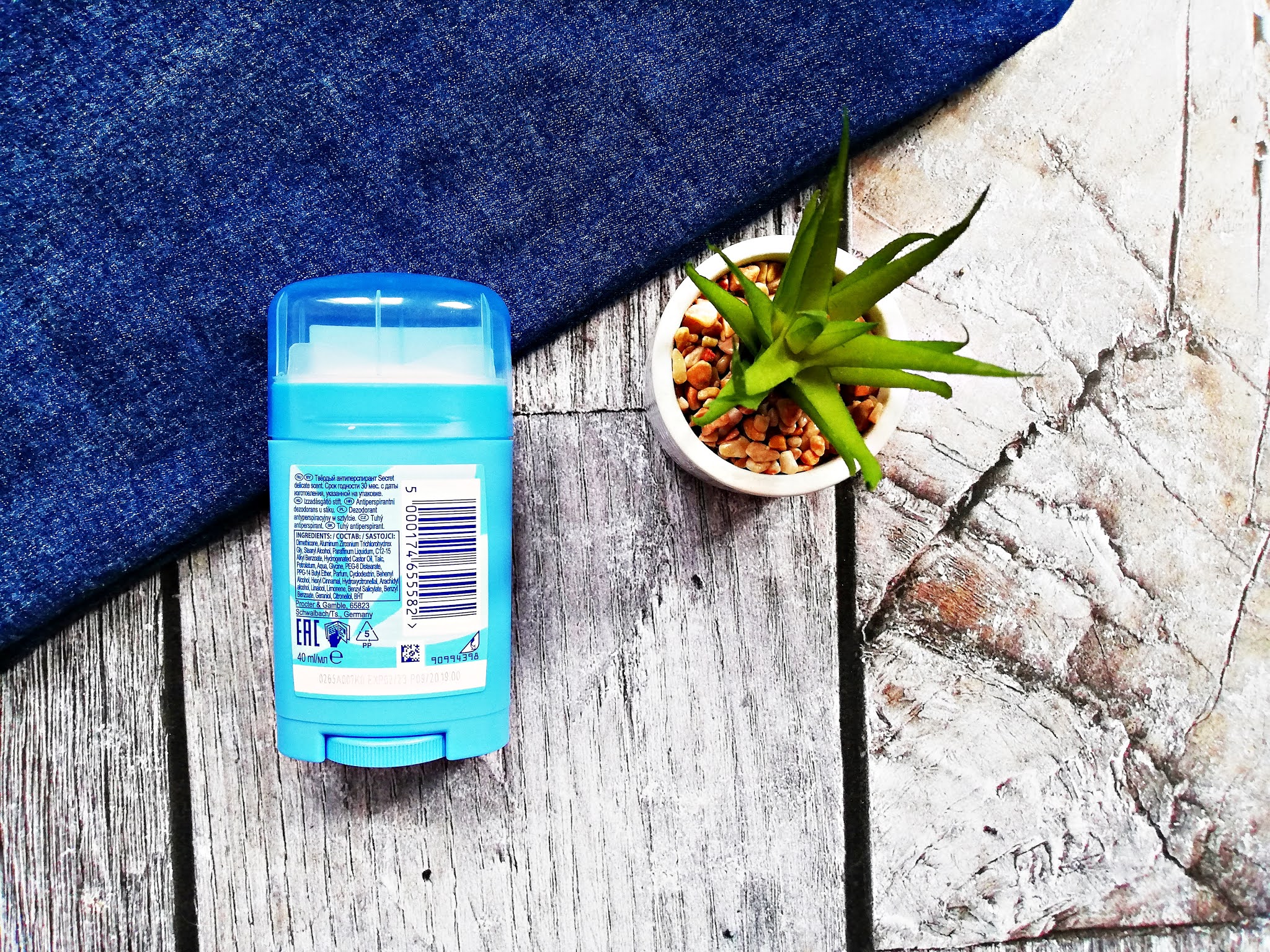 Anqelique Secret, Delicate Scent Antiperspirant Cream Stick (Kremowy antyperspirant dla kobiet)