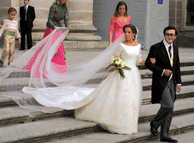 Red Carpet Wedding: Ana Aznar and Alejandro Agag - Red Carpet Wedding