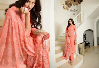 OmTex Kiara Cotton Satin With Hand Work Salwar Kameez