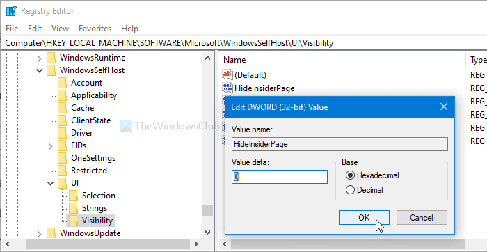 Windows設定で空白のWindowsInsiderProgramページを修正する方法