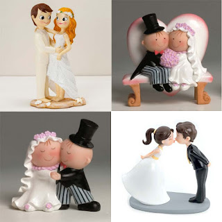 Figuras de novios románticas