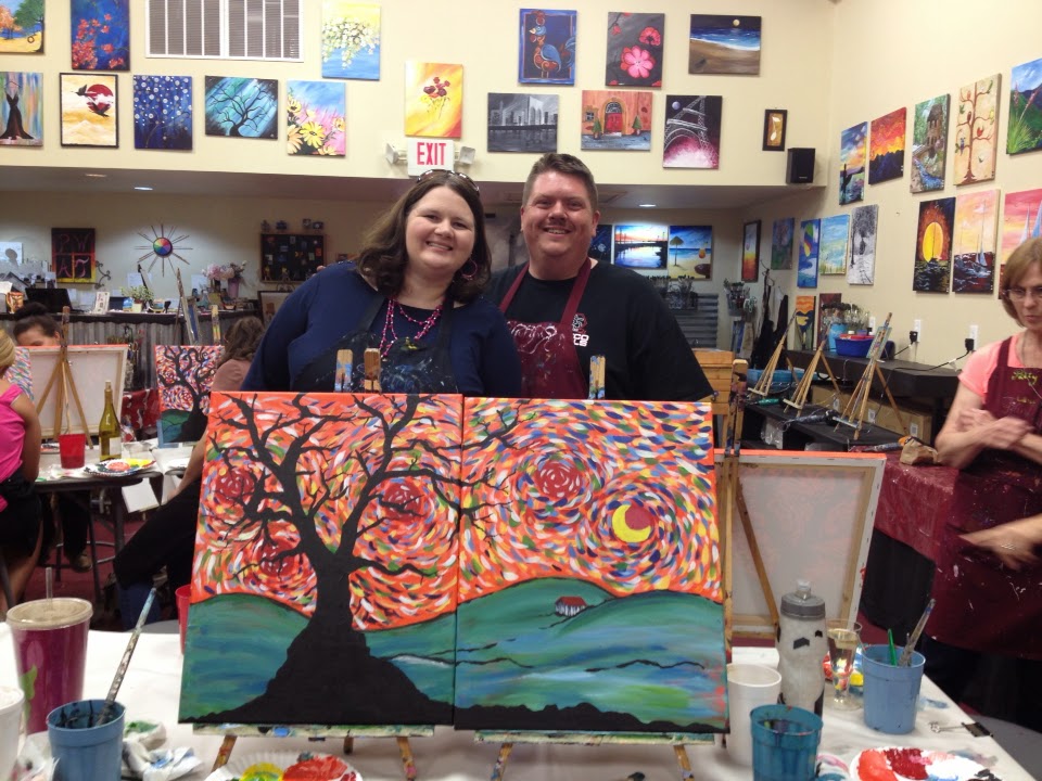 Sawyer Ford Driving By Painting With A Twist 16th Anniversary Date