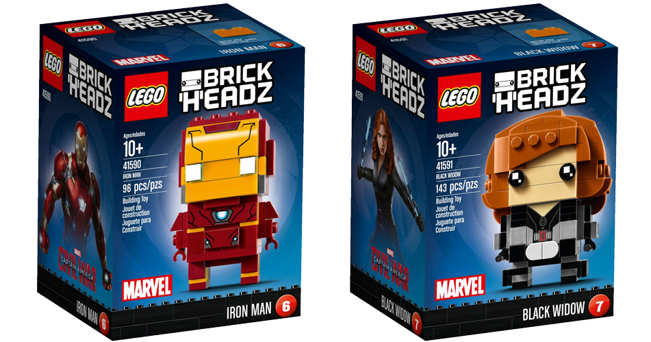 Den anden dag dukke Orkan Brickheadz: Super Heroes & Disney | New Elementary: LEGO® parts, sets and  techniques