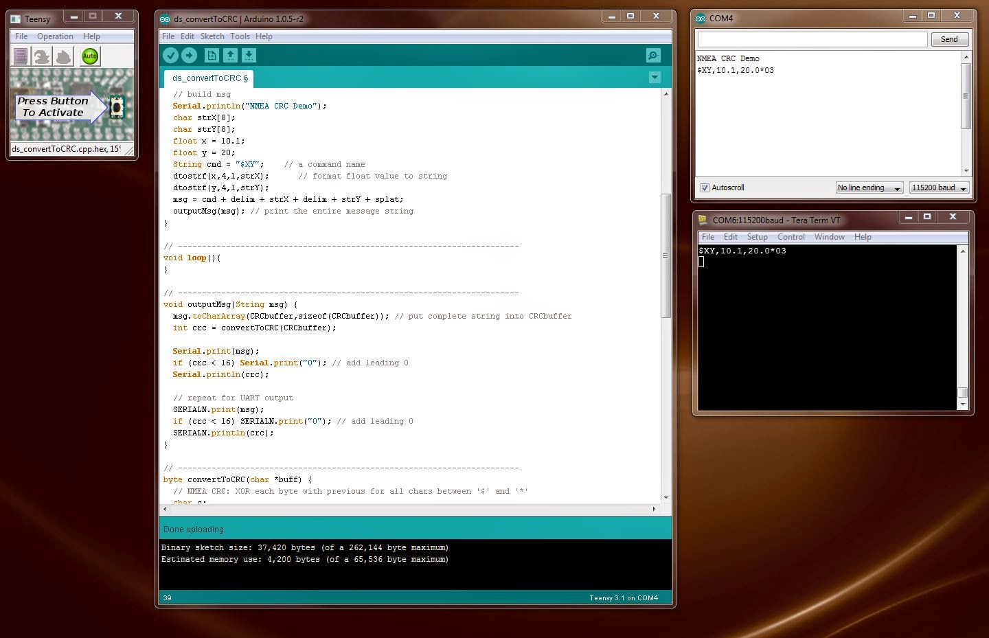 Arduino Crc – Arduino シリアル通信 サンプルコード – NVAGFB