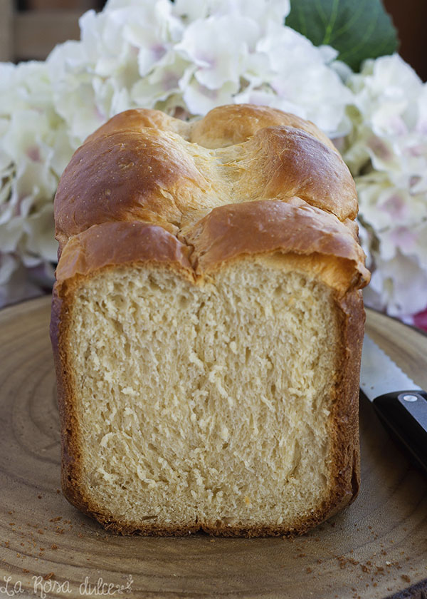 Pan de leche japonés hokkaido #sinlactosa #panificadora