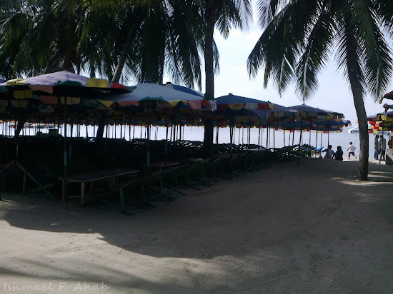 Path to Bang Saen Beach