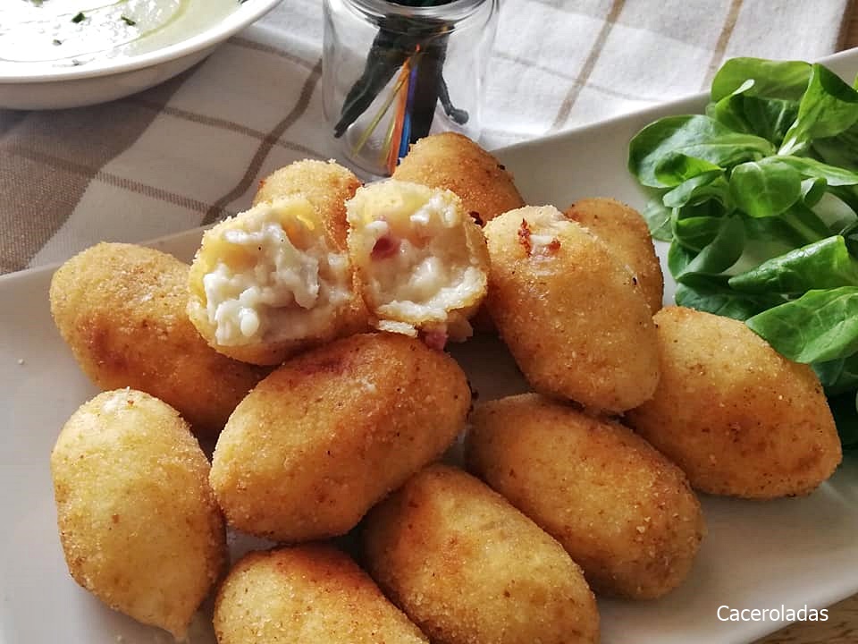 Como hacer las croquetas de pollo y jamón mas fáciles y sabrosas