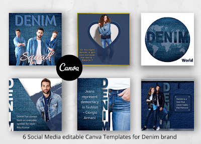Social media premium editable Canva Templates and Designs