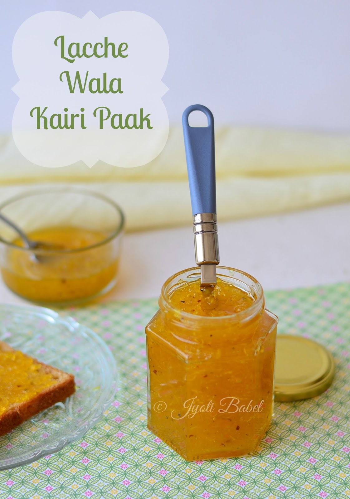Jyoti's Pages Lacche Wala Kairi Paak Instant Sweet Mango Pickle