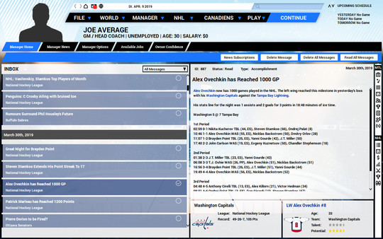 Franchise Hockey Manager 5 Full Version