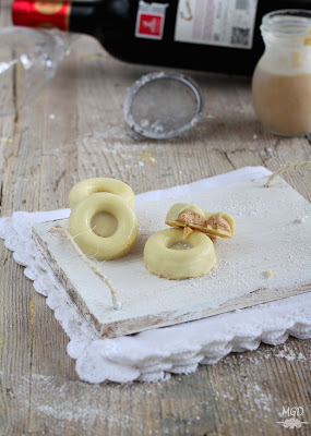  Filipinos de chocolate blanco rellenos de crema de foie