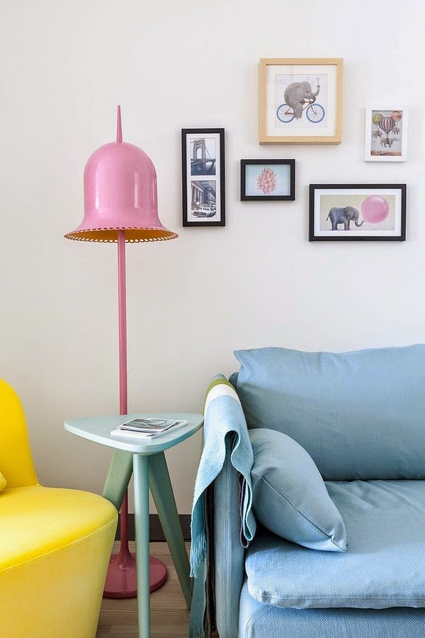 Charming apartment with pastel colors