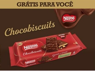 Cadastrar Nestlé Chocobiscuits Receber em Casa