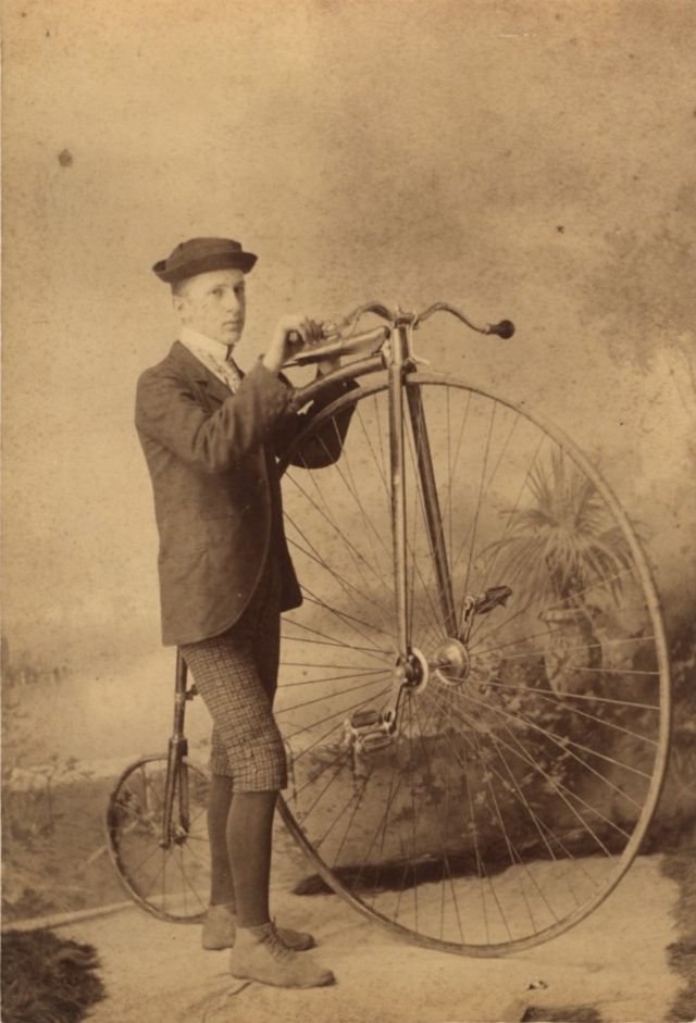 Penny-Farthing Old Photos